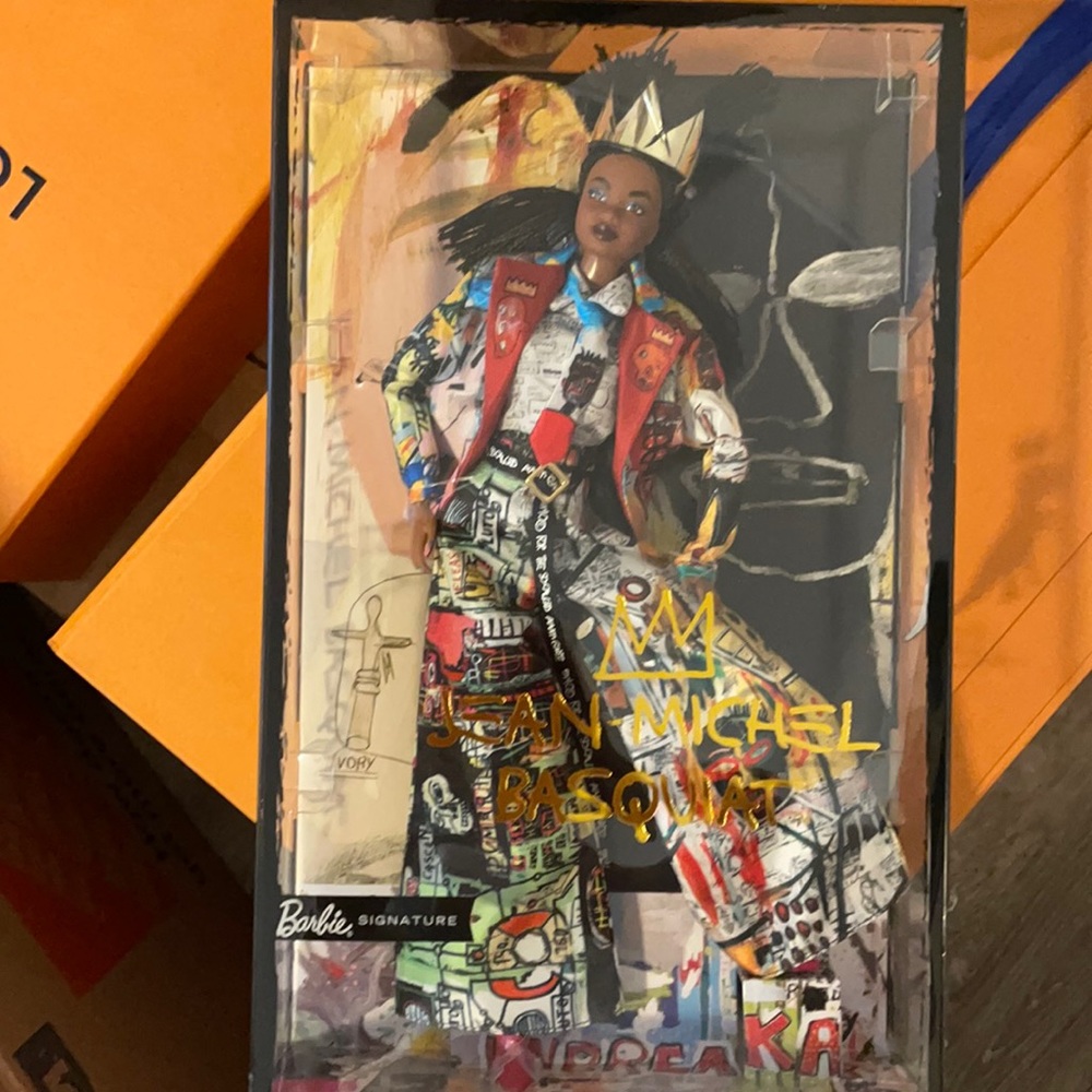 Jean-Michel Basqiat X Gold Label Barbie